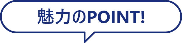 魅力のPOINT！